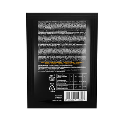 ETB Hair Bright Blonde Violet Plex 10 – Vegan Bleaching Powder, Mini (50 g)