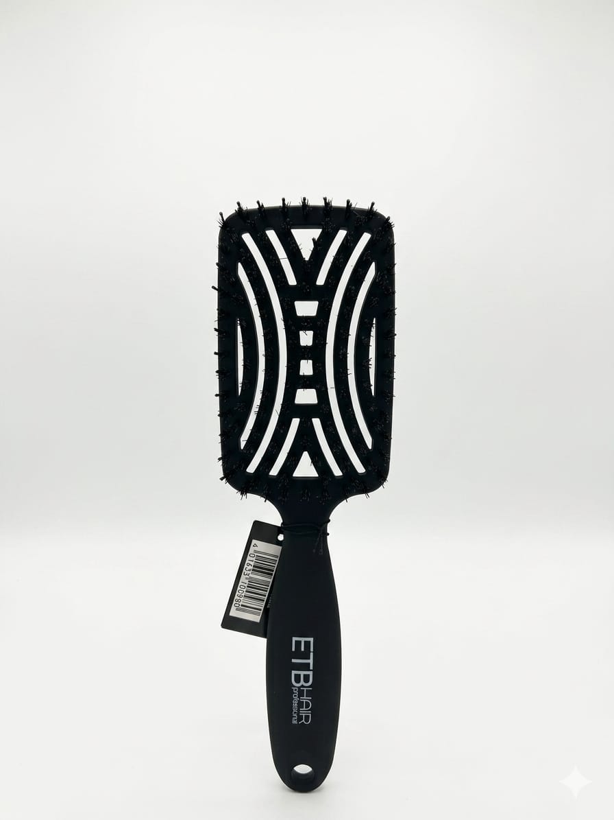 ETB Hair Professional Ultra Lightweight Antistatic Medium Hairbrush