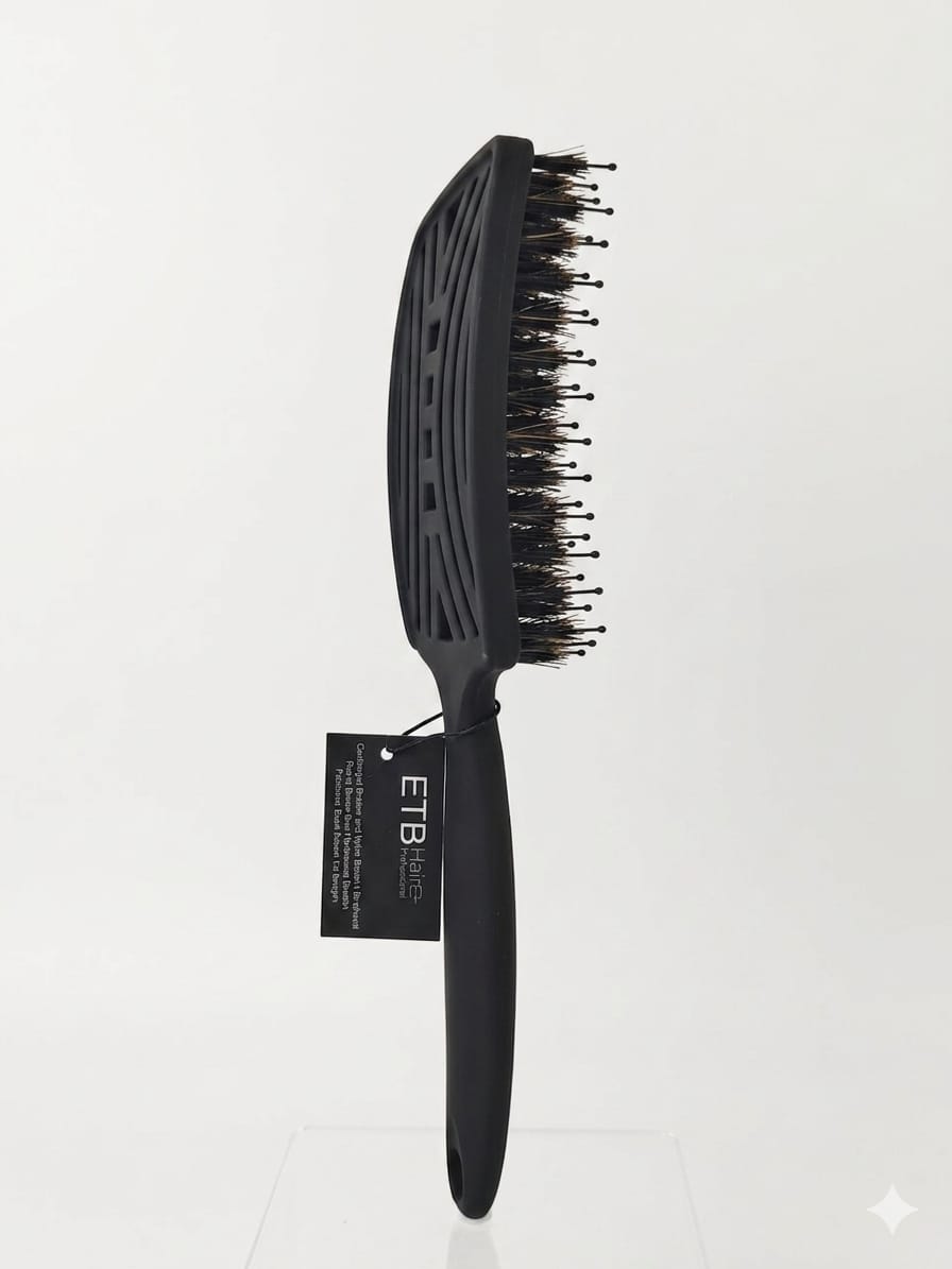 ETB Hair Professional Ultra Lightweight Antistatic Medium Hairbrush
