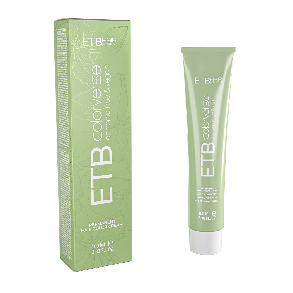 ETB Hair ColorVerse Ammóniamentes & Vegán Professzionális Tartós Hajfesték Eper