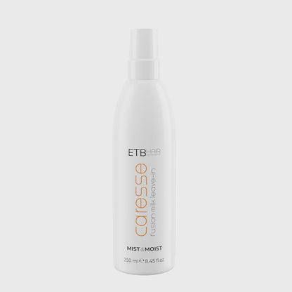ETB Hair CARESSE MIST & MOIST Fusion Milk Balsam spray leave-in multifuncțional, 250 ml
