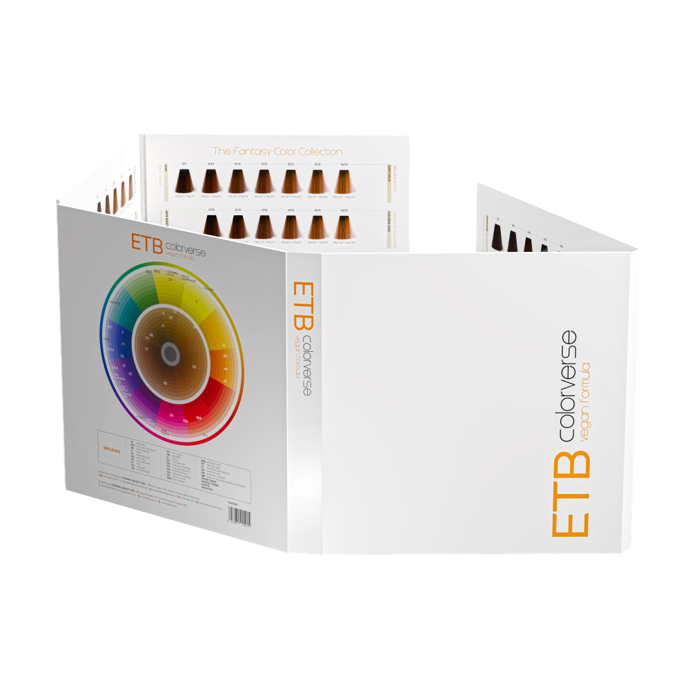 ETB HAIR COLORVERSE CATALOG PROFESIONAL DE CULORI, 117 NUANȚE