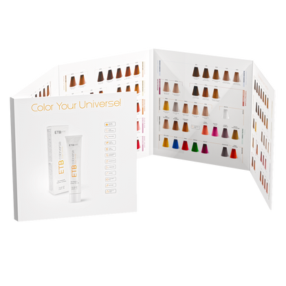 ETB HAIR COLORVERSE CATALOG PROFESIONAL DE CULORI, 117 NUANȚE